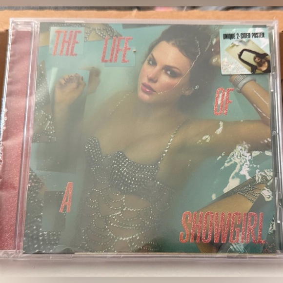 Taylor Swift Other - Taylor Swift The Life of a Showgirl CD with Unique Double Sided Poster (Sealed)